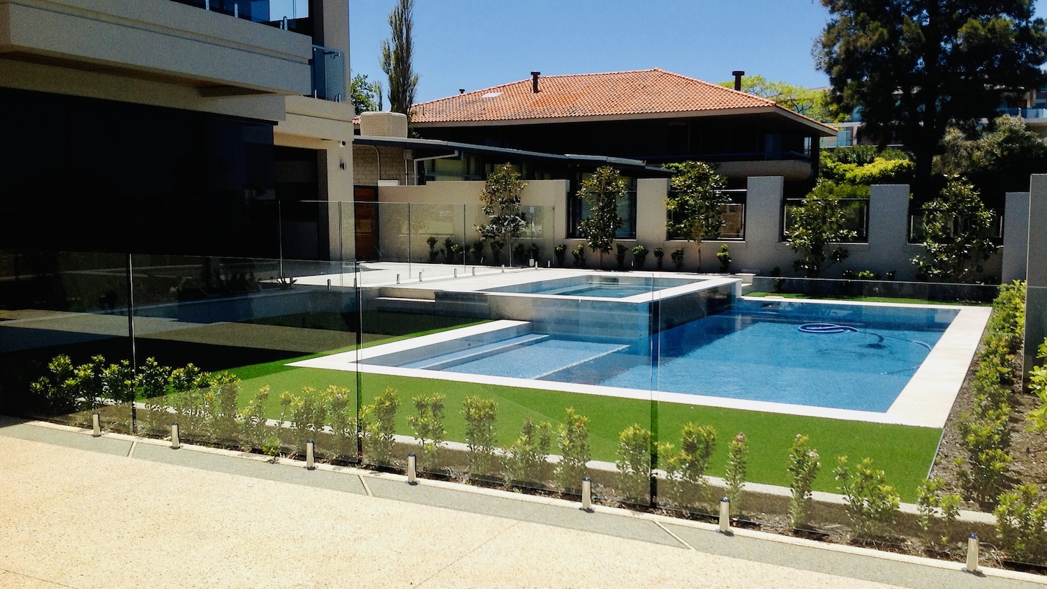Frameless Glass Pool Fencing Lifestyle