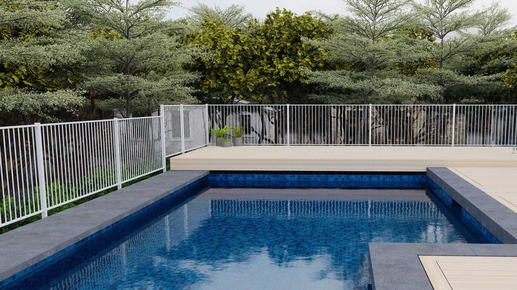 Frameless Glass Pool Fencing Lifestyle